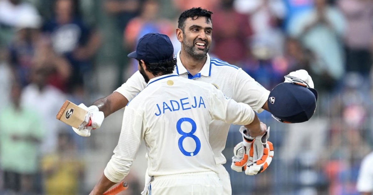 Ashwin and Jadeja create history against Bangladesh